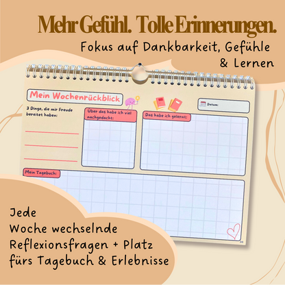 Mein Wochenheld Wochenplaner & Tagebuch